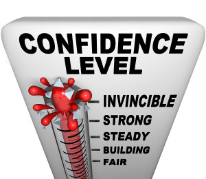 Confidence-Level What is Confidence? This can be difficult to answer. The word comes from the Latin to mean 'to put one's trust in someone' - that someone being ourselves. The confidence checklist How then is confidence - real confidence - demonstrated? Here's the iVillage 10-point checklist: 1. People who believe in themselves take charge of their actions. 2. They act assertively, speak calmly and listen properly. 3. They're flexible towards people, circumstances and all things new. 4. They're able to give genuine praise and to accept constructive criticism. 5. They evaluate themselves realistically. 6. They appreciate their achievements. 7. They learn from their mistakes. 8. They aren't run by 'shoulds', 'musts' and 'ought tos'. 9. When an opportunity comes up they say 'Why not?' rather than 'Why?' 10. They feel they can influence situations and outcomes. The confidence within, Where exactly does all this come from? Are we born with it? Are we socialised into it? "Yes, and yes," says psychologist Gary Fitzgibbons. "Confidence is within all of us, but whether it shines through or whether it remains hidden can depend on how we are treated as children and young adults.
