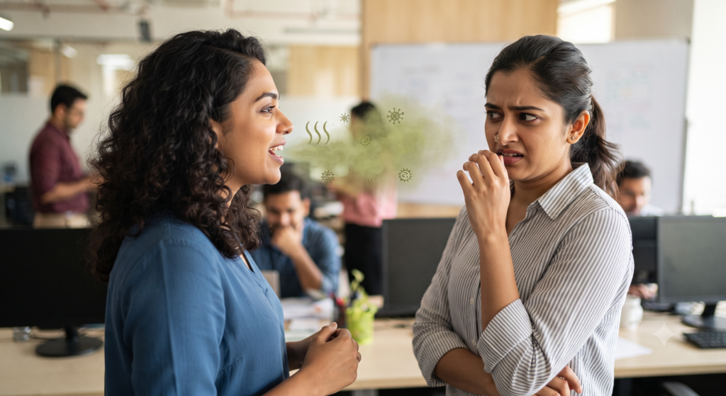Breath odor – மூச்சு நாற்றம் – வாய்துர்நாற்றம் 